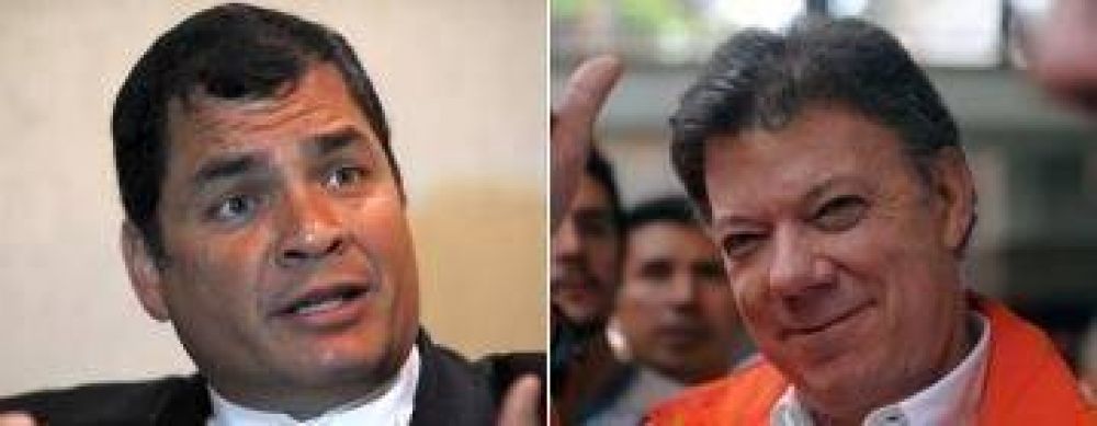 Correa advirti� a Santos que si viaja a Ecuador ser� detenido