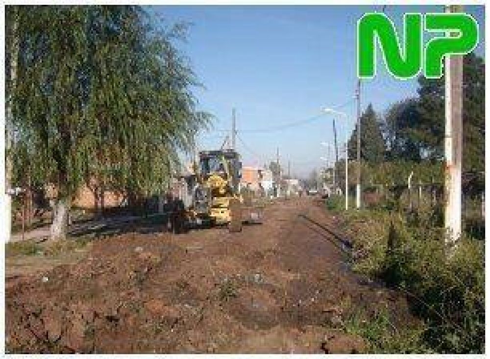 TRABAJOS EN EL BARRIO MIRADOR DE ALTUBE DE JOS C. PAZ