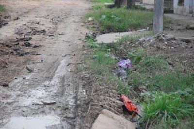 Aguas servidas Malestar en Villa Angus