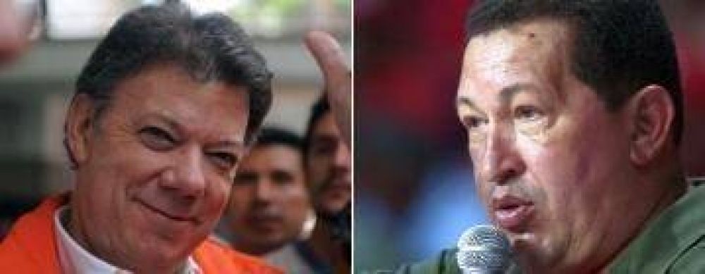 Santos invit� a Ch�vez a su asunci�n como presidente de Colombia