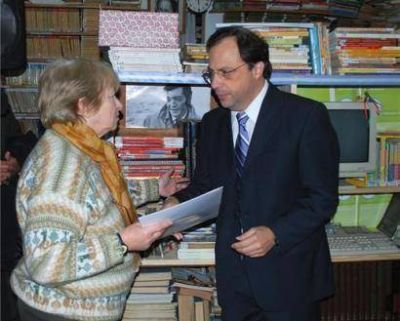 Dar�o Giustozzi otorg� subsidio a la Casa de la Cultura de Longchamps 