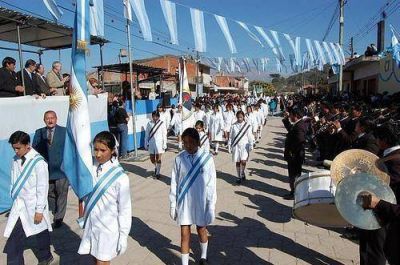 Festejos del D�a de la Independencia en el barrio 9 de Julio