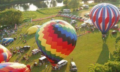 Ober� brilla con el festival de Globos Aerost�ticos