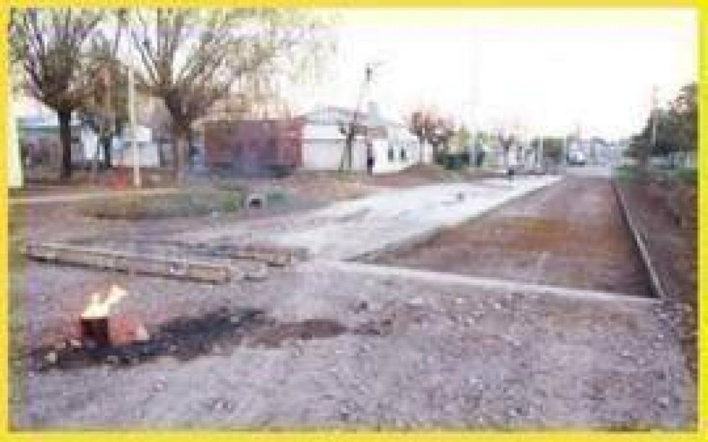 Carlos Casares Repavimentaci�n de la calle Santa Fe