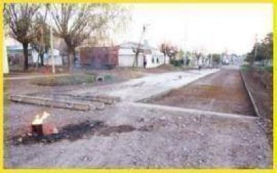 Carlos Casares Repavimentaci�n de la calle Santa Fe