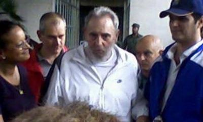  Castro reapareci� en p�blico tras 4 a�os  