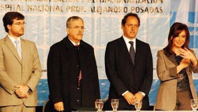 Cristina, Scioli y Ghi adjudican obras en el Posadas
