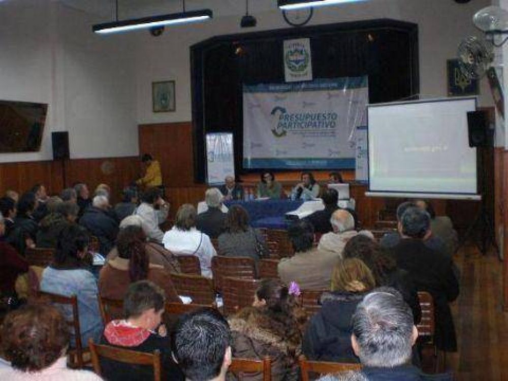  El viernes 23 Comienzan las asambleas del Presupuesto Participativo