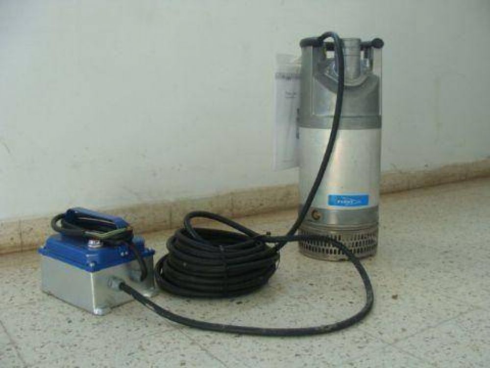 Bomba de achique para elementos abrasivos Nuevo elemento para Obras Sanitarias