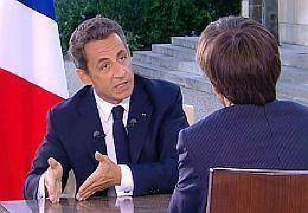 Sarkozy dio la cara y neg� corrupci�n en su gobierno