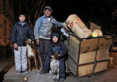 'Marcha de frazadas' de familias que viven en situaci�n de calle