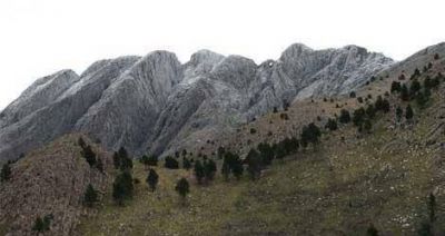 La ola polar trajo nevadas en Sierra de la Ventana, ya los cerros se ti�eron de blanco 