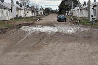 Retomar�n la construcci�n del cord�n cuneta en Acupo III
