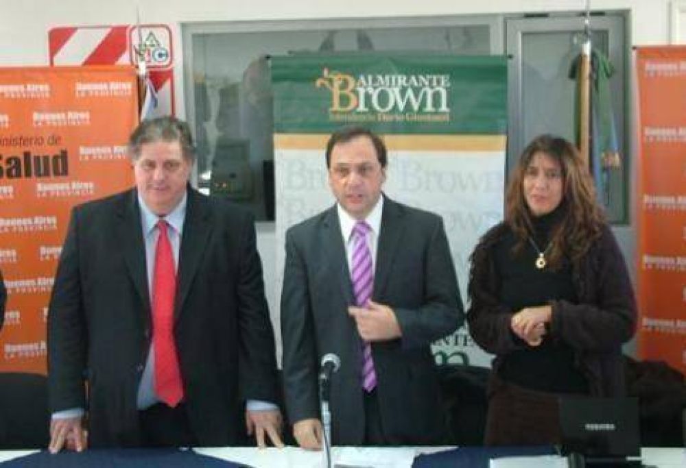 FUERTE APUESTA A LA SALUD EN ALMIRANTE BROWN