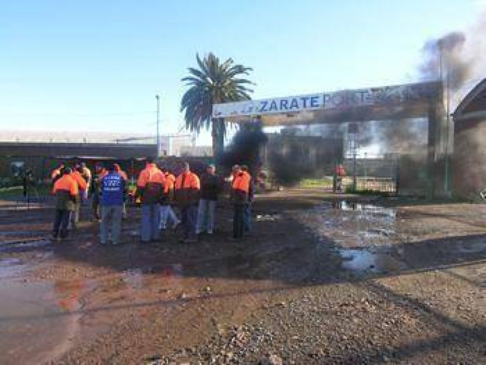 Sin seguridad laboral Nuevamente conflictos en la terminal portuaria �Z�rate Port�