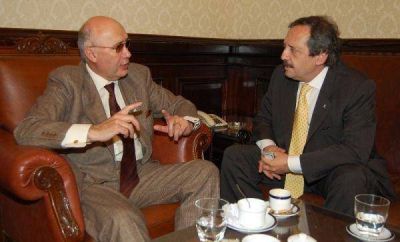 Gorosito se reuni� con Ricardo Alfons�n