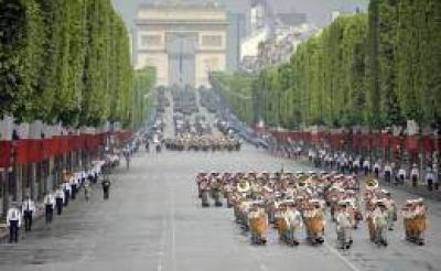Francia conmemor� el aniversario de la Toma de la Bastilla