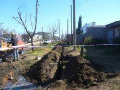 Pehuaj� Extienden la red de gas natural