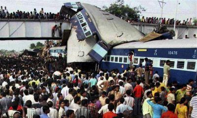  India: al menos 57 muertos por un choque de dos trenes  