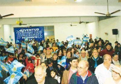 JUNTA PROMOTORA DUHALDE 2011  Ecos de la visita de la diputada Cama�o