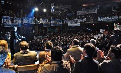  "La pobreza ser� prioridad", dijo Das Neves en acto de campa�a  
