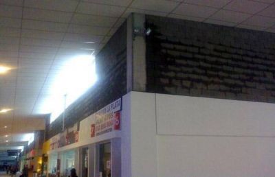 A siete meses de inaugurada, la nueva Terminal tiene filtraciones de agua