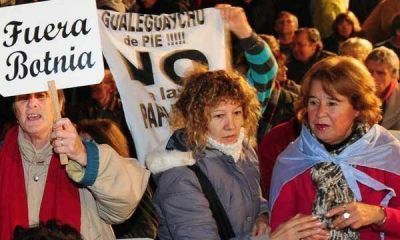 Sindicalistas de Gualeguaych� advierten nuevo corte del puente