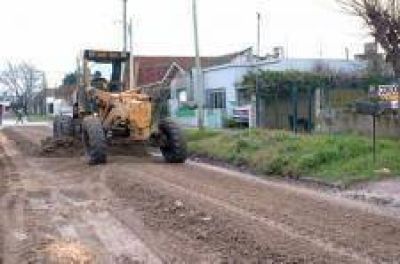 Iniciaron obras de mejoramiento de engranzado