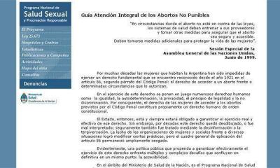  En medio de la pol�mica por el aborto, Manzur aclara que "no firm� ninguna resoluci�n"  