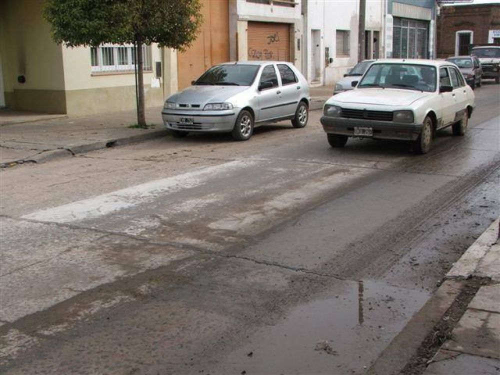 Lujan - SE REABRI� AL TR�NSITO LA CALLE MITRE