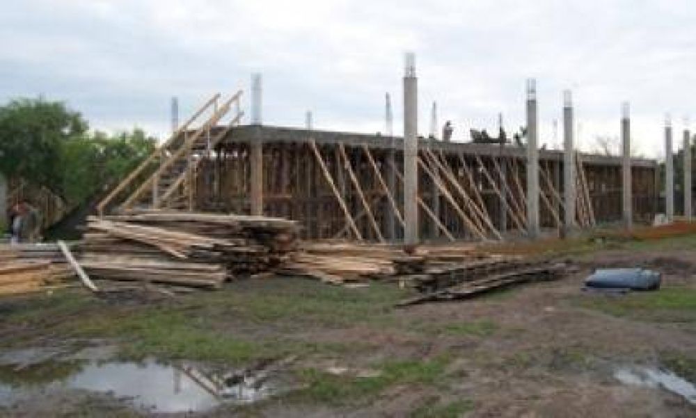 Las Toscas - Avanza r�pidamente la construcci�n del nuevo hospital