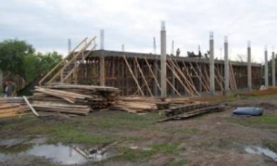 Las Toscas - Avanza r�pidamente la construcci�n del nuevo hospital