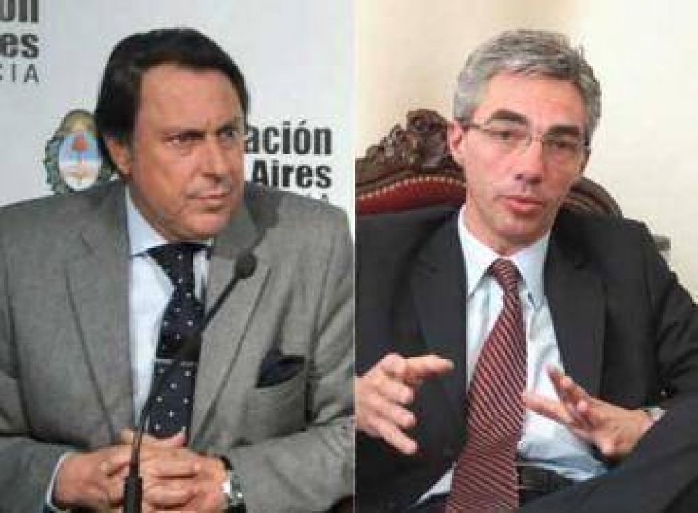Meoni impuso de su preocupaci�n por los hechos de violencia al Ministro Casal