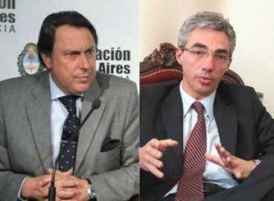Meoni impuso de su preocupaci�n por los hechos de violencia al Ministro Casal