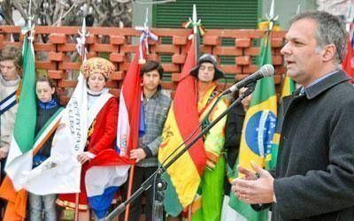 Comodoro rindi� homenaje a los 145 a�os del desembarco gal�s
