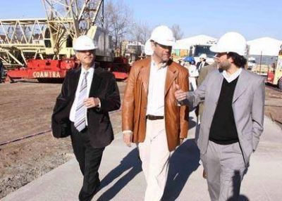 El intendente Ferraresi visit� la empresa COAMTRA en Gerli