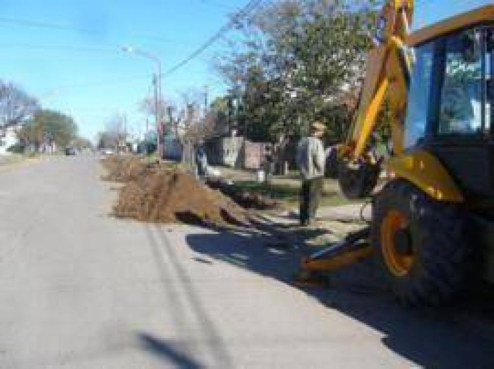 Pehuaj� Nuevas obras de cloacas, m�s calidad de vida para los vecinos de Pehuaj�