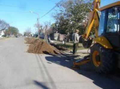 Pehuaj� Nuevas obras de cloacas, m�s calidad de vida para los vecinos de Pehuaj�