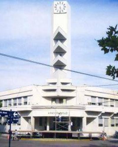 Alberti Ya comenzaron las obras de "lifting" del Palacio Municipal