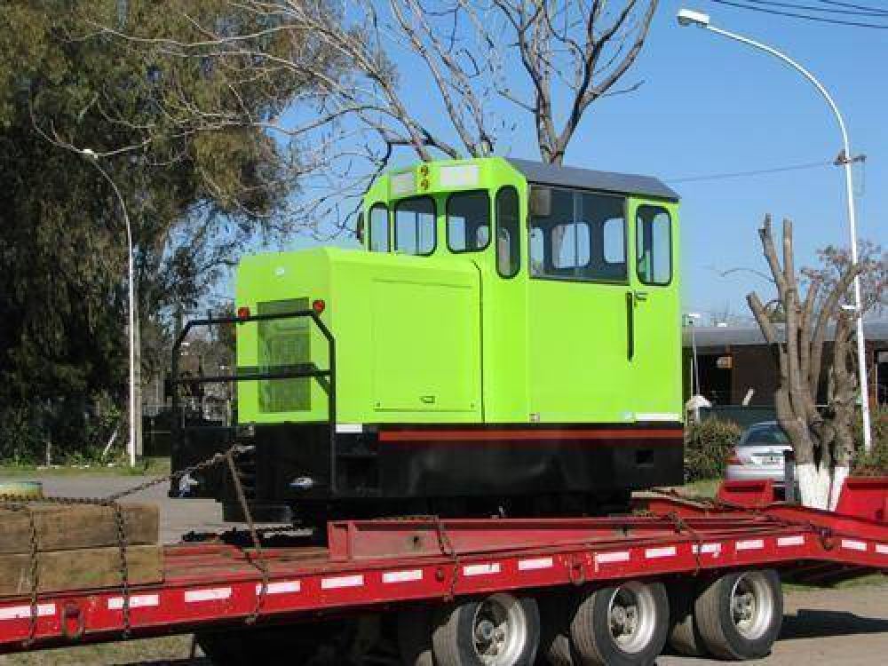  Nueva locomotora para el Tren del Parque
