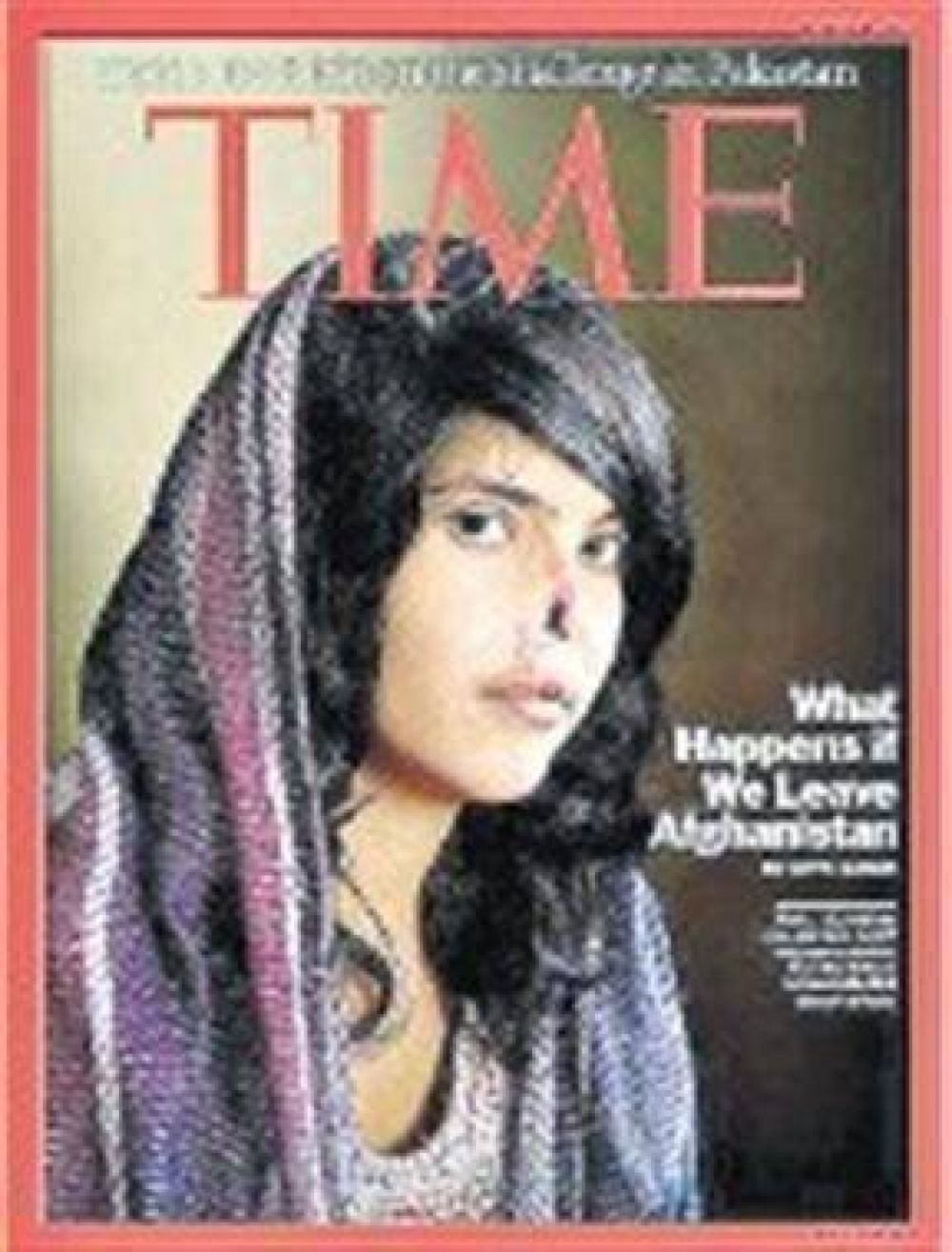 La cara m�s cruel del r�gimen talib�n La revista Time muestra a una ni�a mutilada