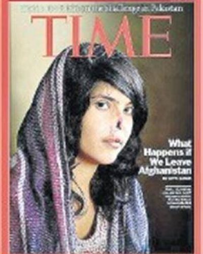 La cara m�s cruel del r�gimen talib�n La revista Time muestra a una ni�a mutilada