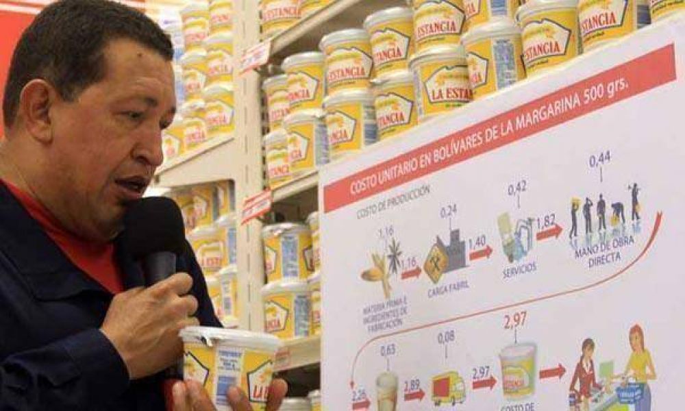 Ch�vez dej� que se pudran 170 millones de kilos de alimentos