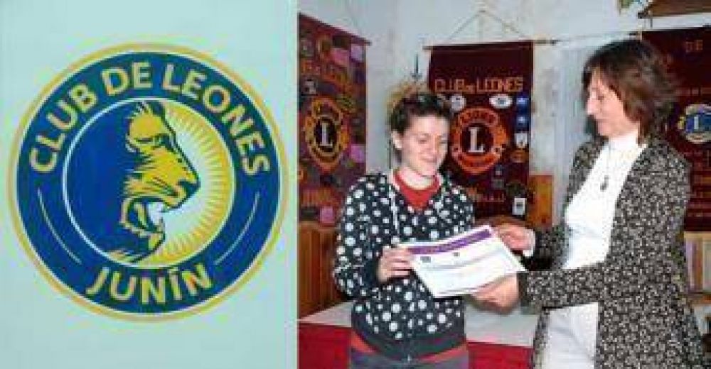 El Club de Leones de Jun�n tiene ya su isologotipo identificatorio