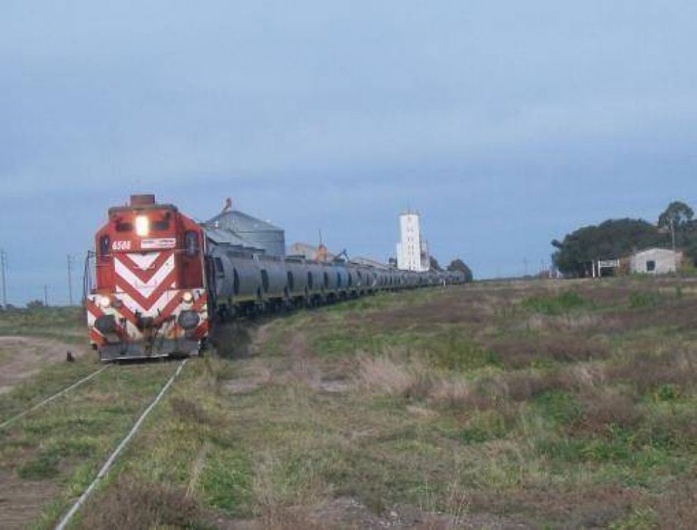 No hay tren de pasajeros, pero s� de carga entre Stroeder y Bah�a Blanca