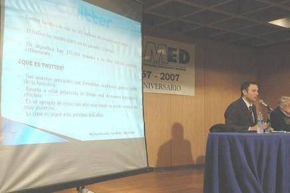 San Martin - "YA NING�N GOBIERNO PUEDE DARSE EL LUJO DE NO APROPIARSE DE LAS NUEVAS TECNOLOG�AS"
