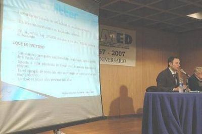 San Martin - "YA NING�N GOBIERNO PUEDE DARSE EL LUJO DE NO APROPIARSE DE LAS NUEVAS TECNOLOG�AS"