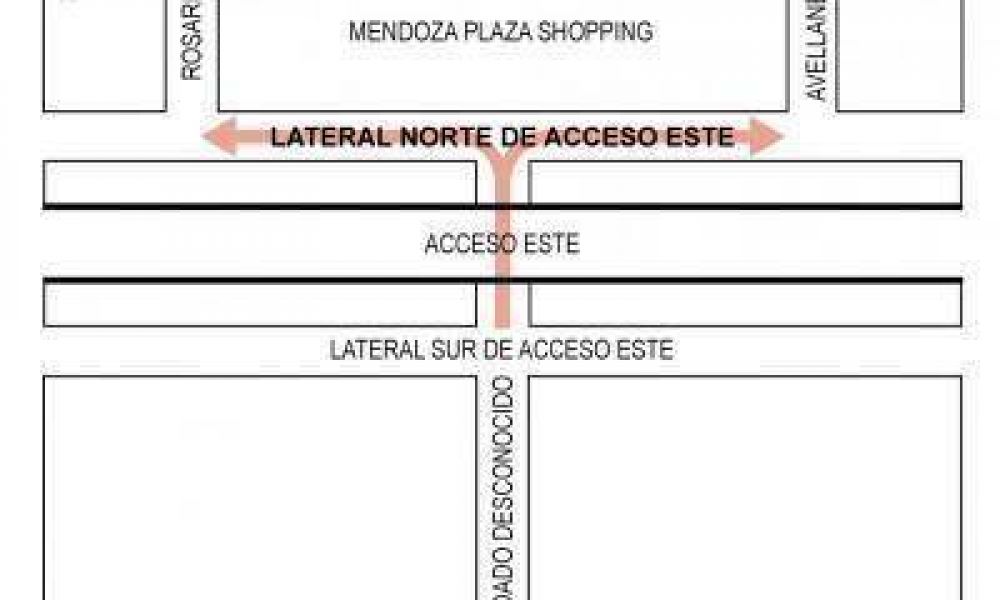 Cambian marcha en lateral norte del Acceso Este