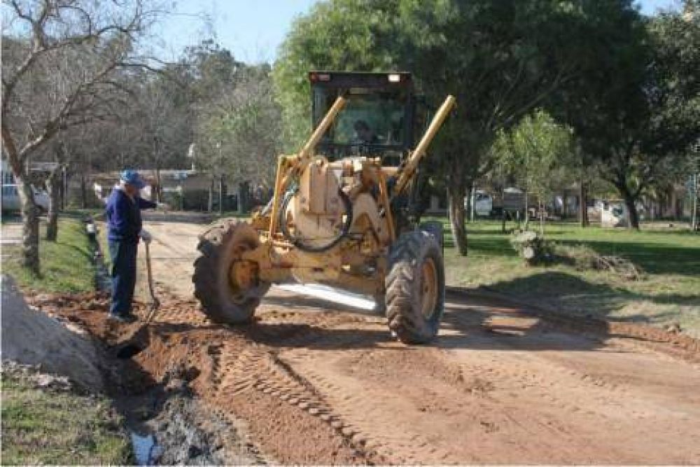 Nuevos trabajos de mejoramiento en barrios de la ciudad