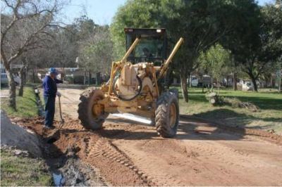 Nuevos trabajos de mejoramiento en barrios de la ciudad